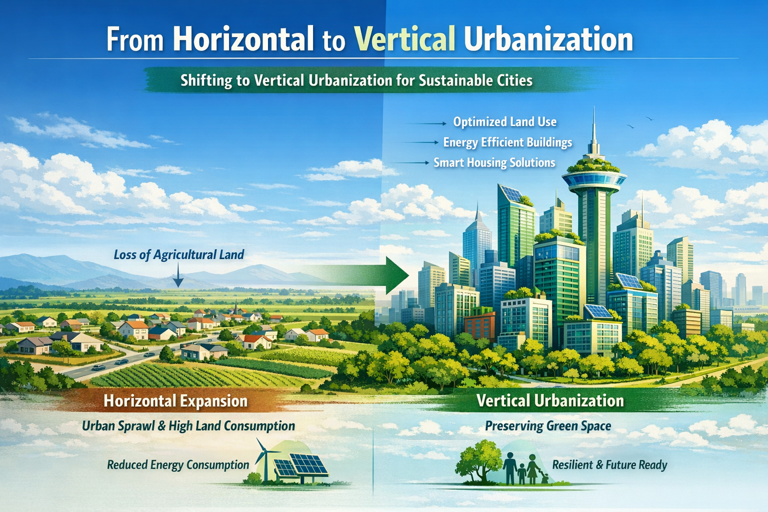 Vertical Urbanization
