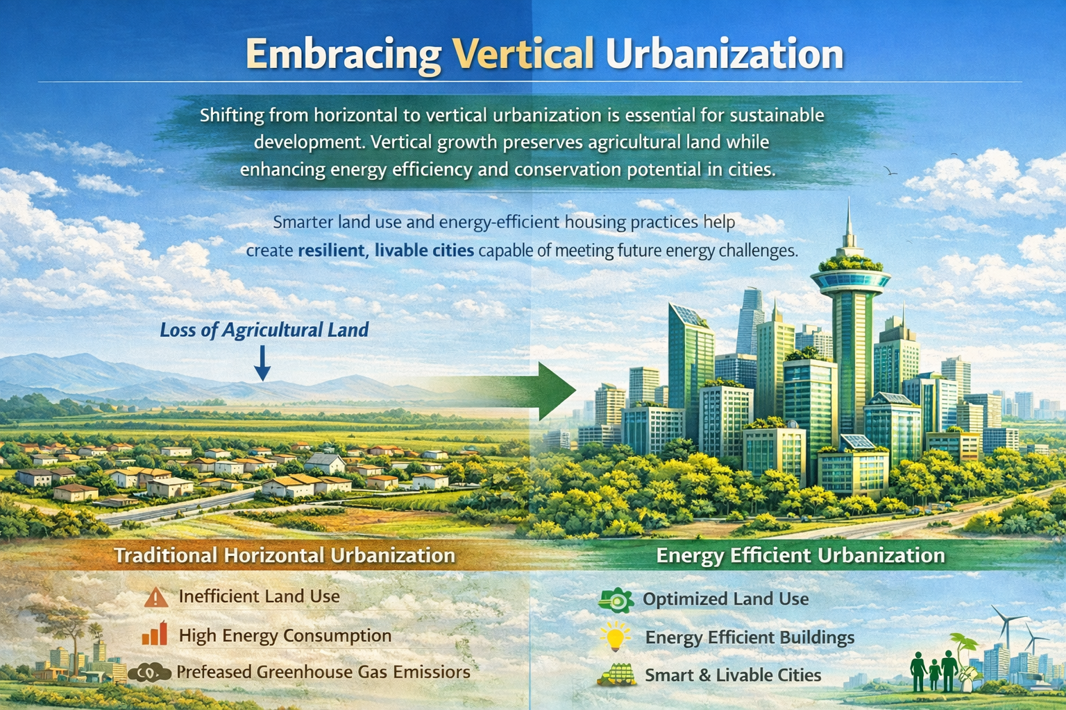 Vertical Urbanization